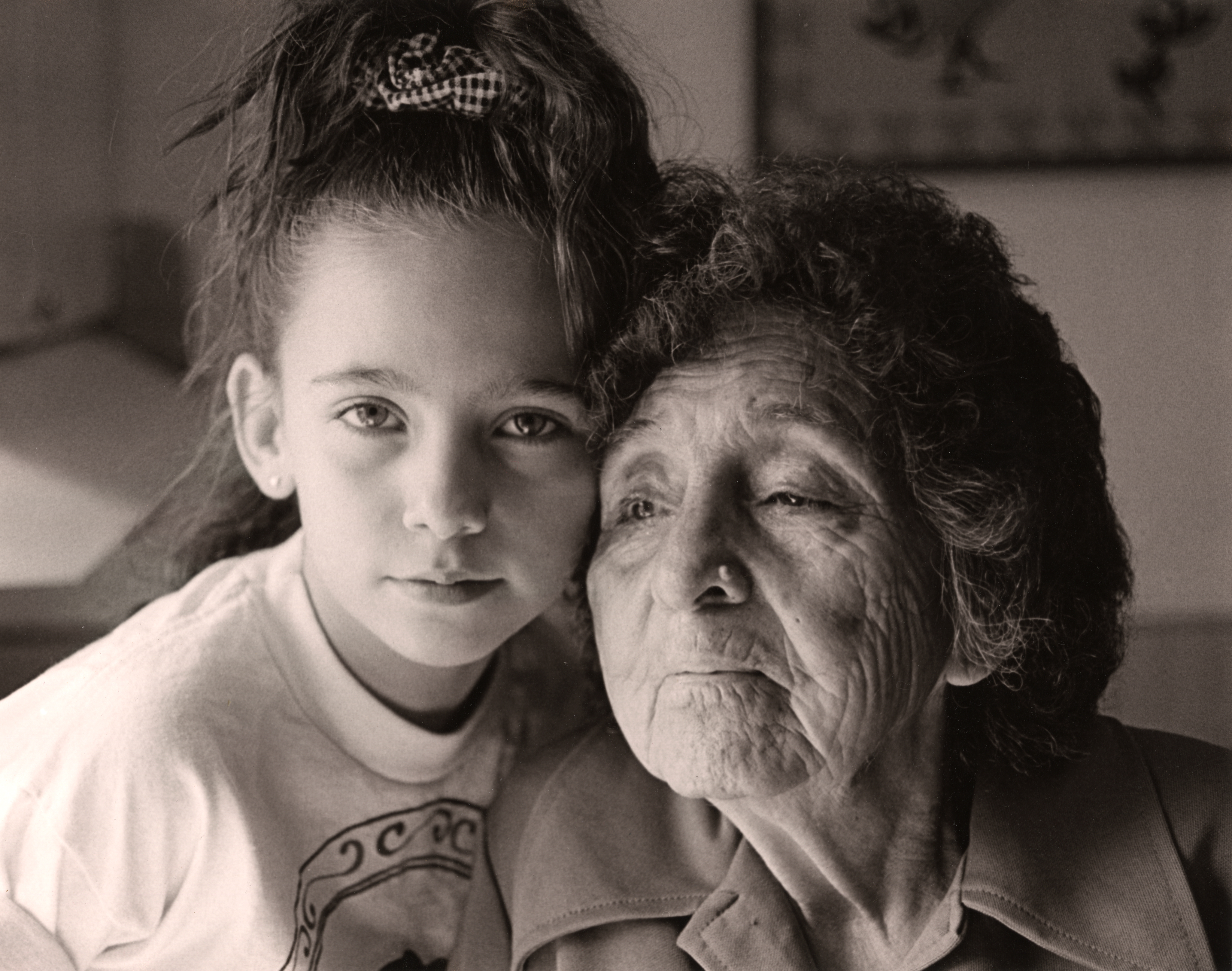 Melissa & Margaret Armijo, granddaughter and Grandmother